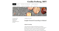 Desktop Screenshot of ceciliafroberg.com